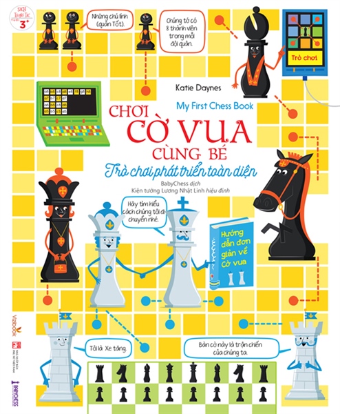 Chơi cờ vua cùng bé: Trò chơi phát triển toàn diện - Vizibook