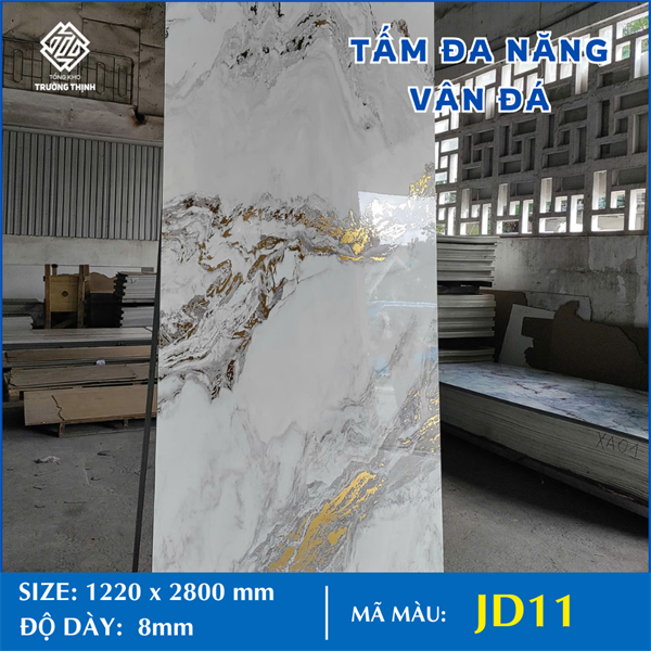 TẤM ĐA NĂNG - VÂN ĐÁ JD11 - 8MM - 2M8
