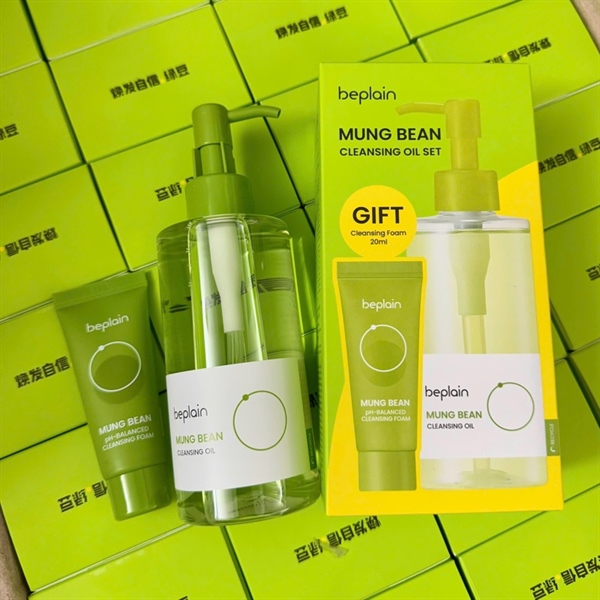 Set Dầu Tẩy Trang Beplain kèm SRM 20ml