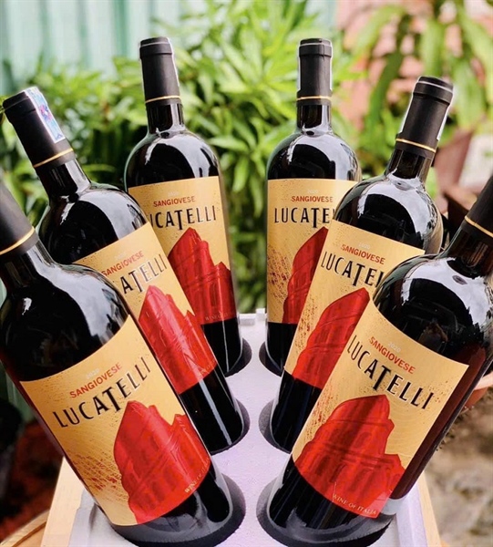 Rượu vang đỏ Ý Lucatelli Sangiovese 750ML 14.5%