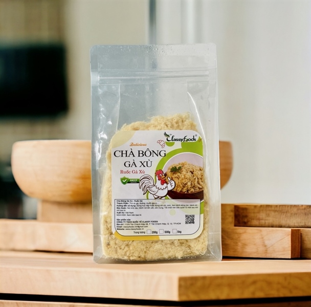 Chà bông gà xù Classy 200g