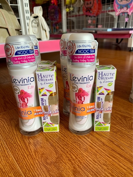 MP - Lăn Khử Mùi LEVINIA Hồng