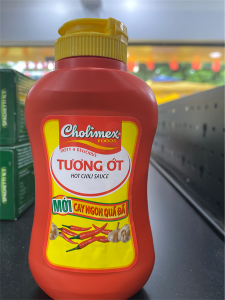 Tương ớt nắp xuôi 250gr x24chai
