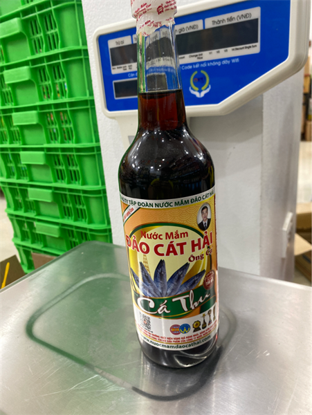 Nước mắm cá thu 650ml