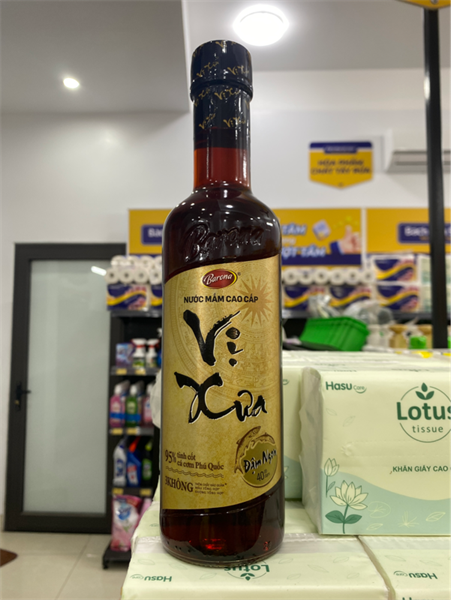 Nước mắm cao cấp vị Xưa 40 độ đạm 500ml/6