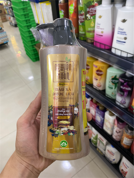 Dầu xả dược liệu Nguyên xuân bồng bềnh 300ml