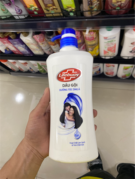 107LFB Dầu gội dưỡng tóc óng ả 640g/8-Chai