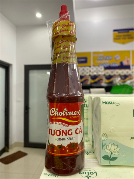 Tương cà chai nhựa 270gr x24 chai- onpack