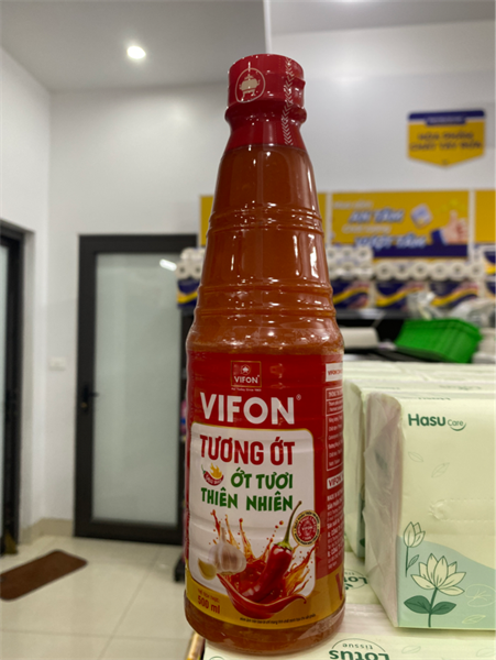 Tương ớt 500mlx24 PB (560gr) NĐ (HD)