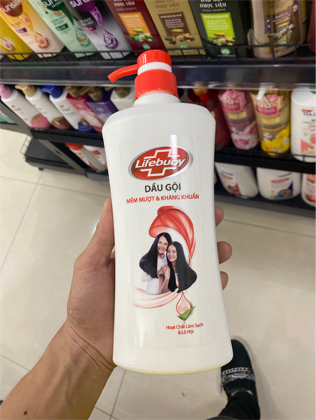 107LFB Dầu gội mềm mượt kháng khuẩn 640g/8-Chai