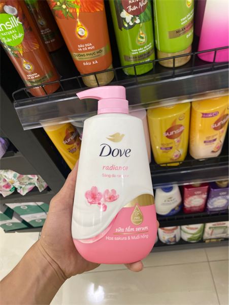 Dove ST Serum hương hoa muối hồng 500g/12 chai