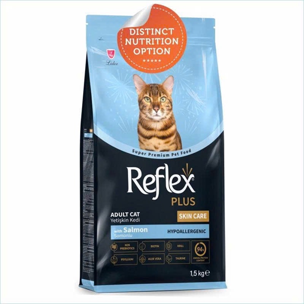 Reflex Plus Mèo Trưởng Thành Đẹp Lông Da 1.5kg