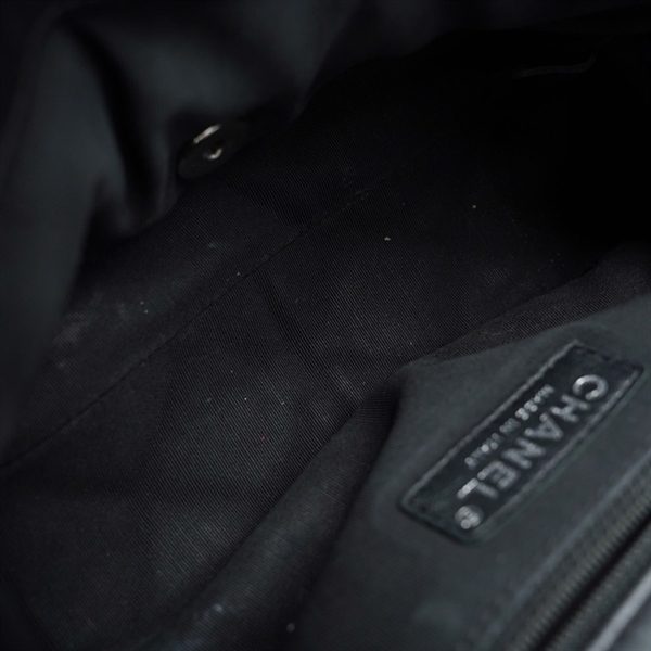 Túi Chanel đen viền xích (30010627) sz24 (BQ) KG+