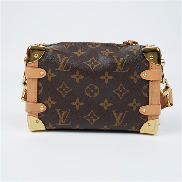 Túi LV Side Trunk hoa nâu 2 strap sz19 (BQ) KG+