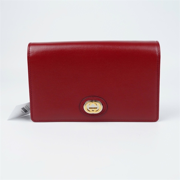 Túi GG đeo chéo đỏ (598549-496085) sz20 (BQ) KG+