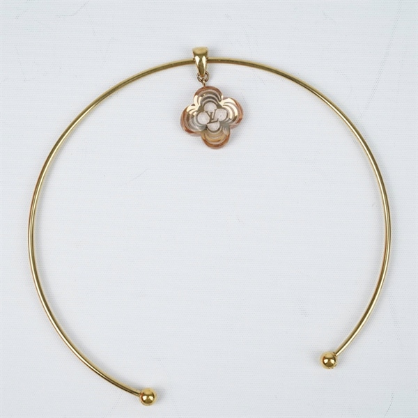 Vòng cổ LV vàng mặt hoa (BQ) KG+