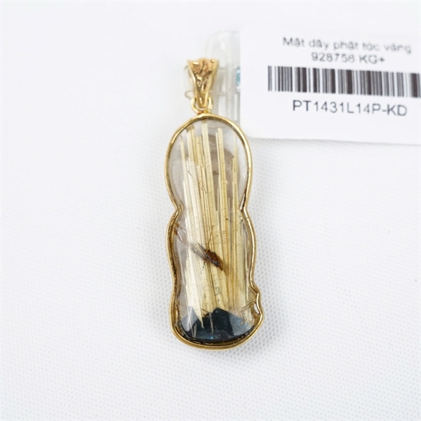 Mặt dây phật tóc vàng 928758 KG+