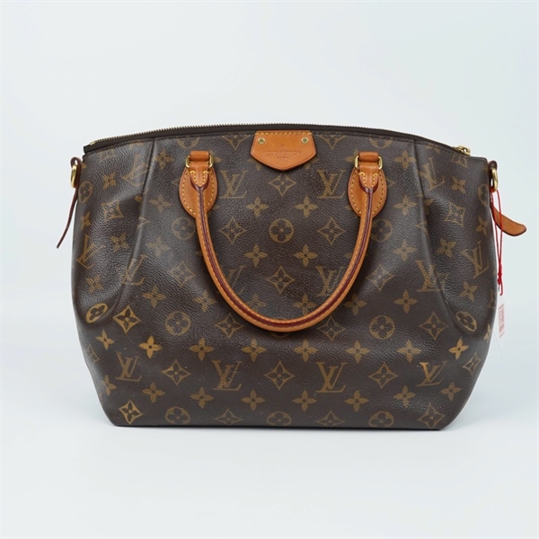 Túi LV Turenne hoa nâu có lót form (SR2136) sz26-34 (BQ) KG+