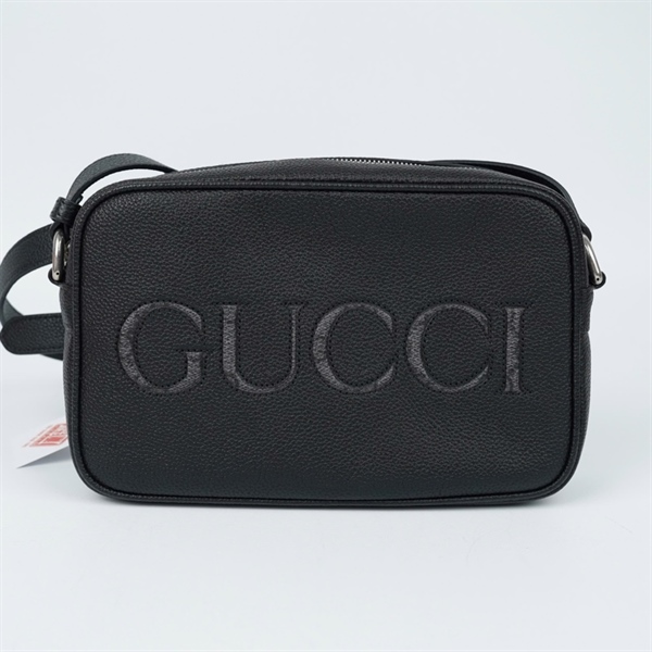 Túi GG đeo chéo đen (768391-2149) sz22 (BQ) KG+