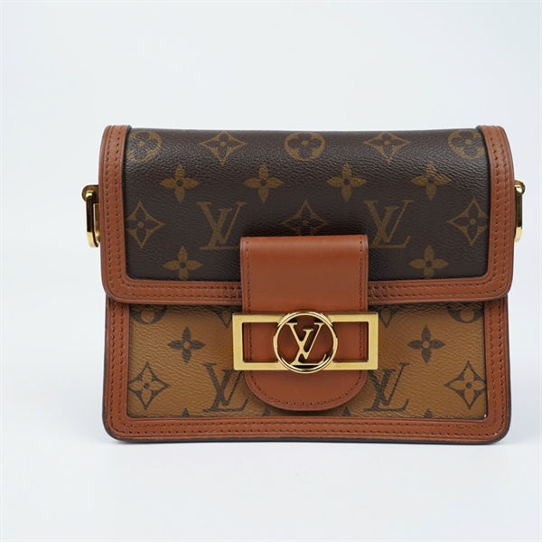Túi LV Dauphine hoa nâu (FZ4240) sz19 (BQ) KG+