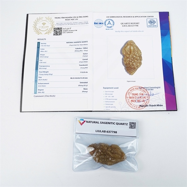 Cụ thiềm thừ tóc vàng 637798 KG+