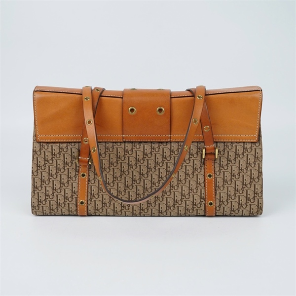 Túi Dior kẹp nách nâu (BO-B-0043) sz30 KG+