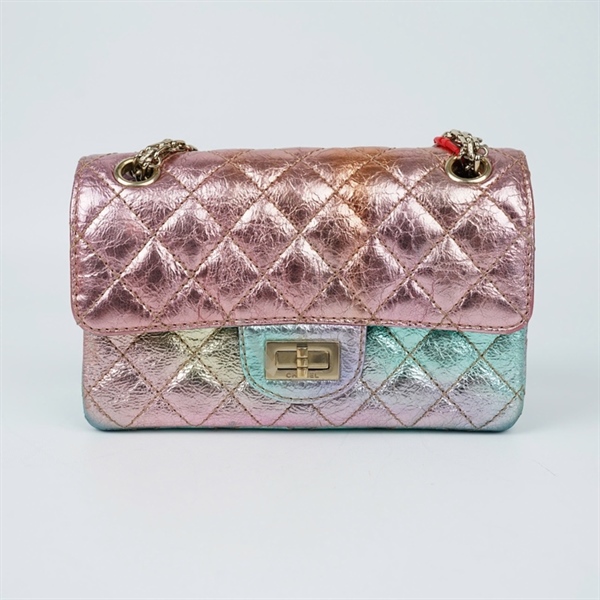 Túi Chanel đa sắc (30188728) sz20 (BQ) KG+