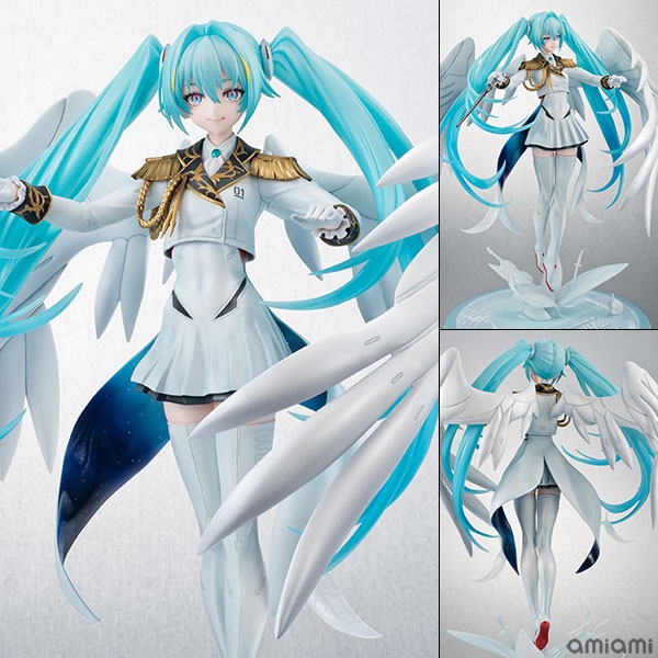 Lucrea Mobile Suit Gundam 45th Anniversary x Hatsune Miku Hatsune Miku x Wing Gundam Zero EW