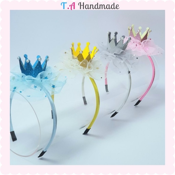 Cài tóc mũ vương miện