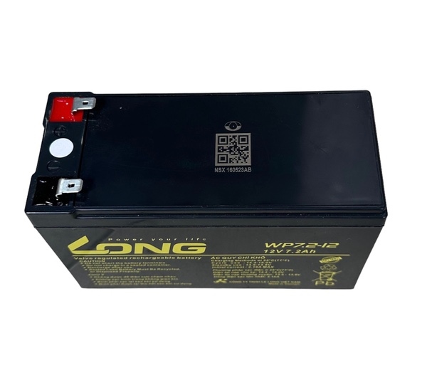 Ắc quy 12V 7.2Ah - Và dịch vụ lắp đặt (Bảo hành 12 tháng)