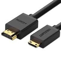 Cáp chuyển Mini HDMI Ra HDMI 20cm Hỗ trợ 4K 60hz Ugreen 20137