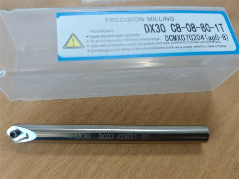Cán phay khắc chữ DX30 DC07 C8-08-80-1T (Cái) - Việt Phát