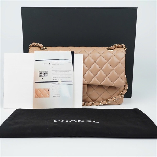 Túi Chanel Classic nude (G7L69CT0) sz25 KG+