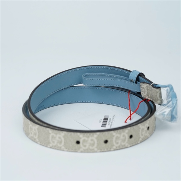 Thắt lưng GG nude lòng xanh sz2x90 (BQ) KG+