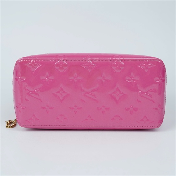 Túi LV Vernis Reade màu hồng bóng size 23cm KG+