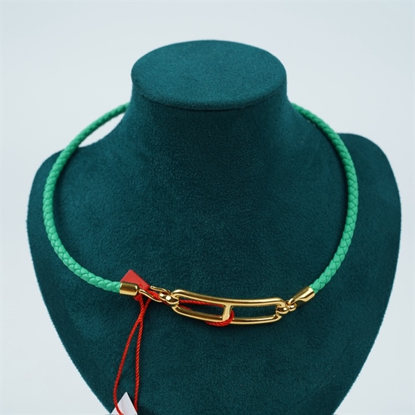 Vòng cổ Hermes xanh (BQ) KG+