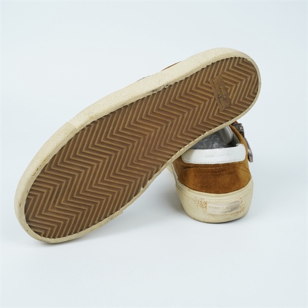 Giày YSL nâu sz41.5 (BQ) KG+