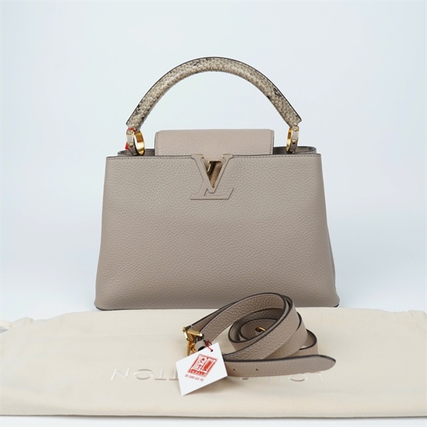 Túi LV Capu xám (AH2167) sz31-26 (BMC) KG+
