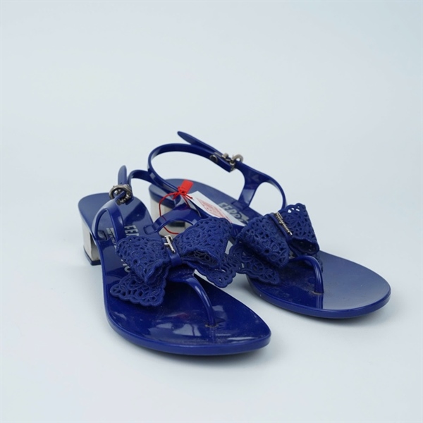 Giày Salvatore xanh cao 4p sz6 (UK) (BQ) KG+