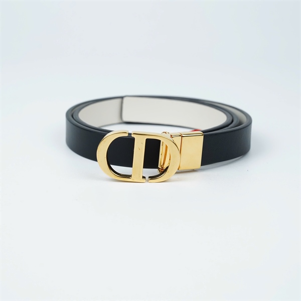 Thắt lưng Dior đen sz1.8x95 (BQ) KG+