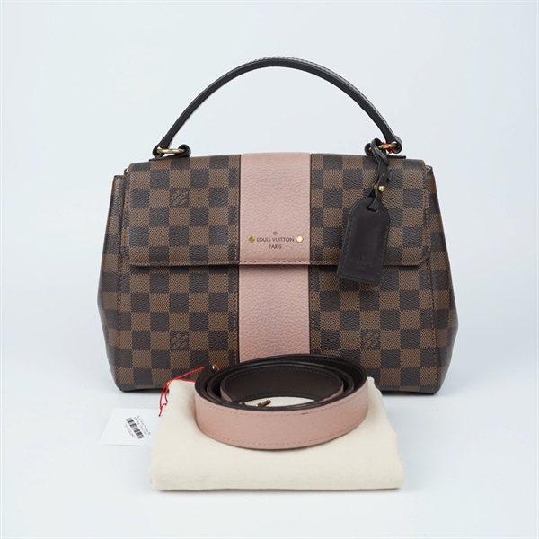 Túi LV Cluny ô vuông nâu phối hồng (TR4147) sz27 (BMC) KG+