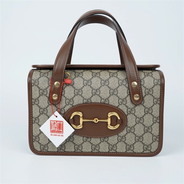 Túi GG Horsebit 1955 xám (645453-486628) sz23 (BMC) KG+