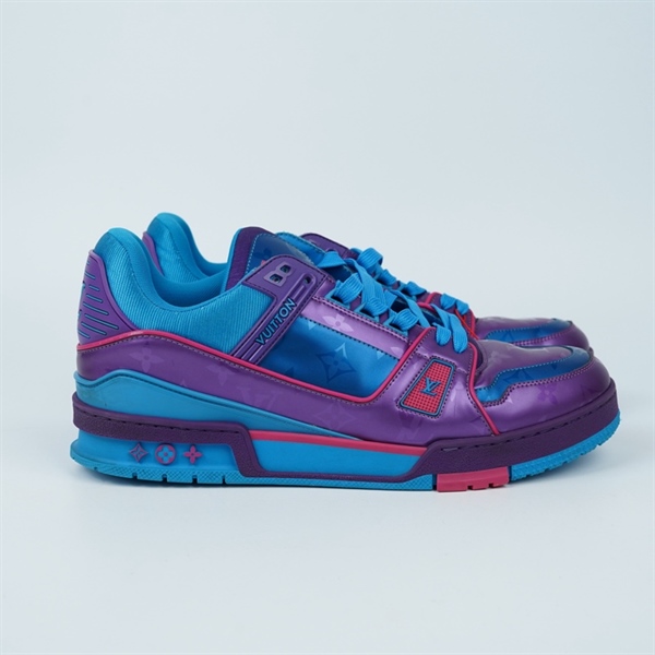 Giày LV tím sz9 (UK) (BQ) KG+