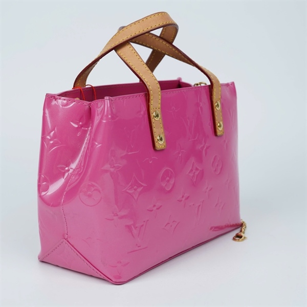 Túi LV Vernis Reade màu hồng bóng size 23cm KG+