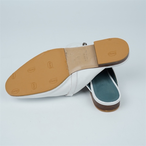 Giày Hermes trắng hình hổ sz38 (BQ) KG+