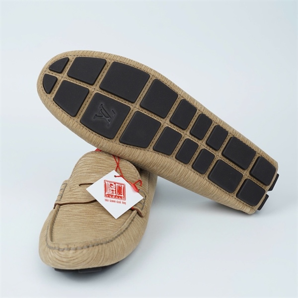 Giày LV nâu sz9 (UK) (BQ) KG+