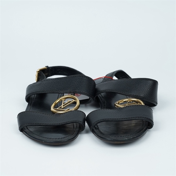 Giày LV đen sz37 (BQ) KG+