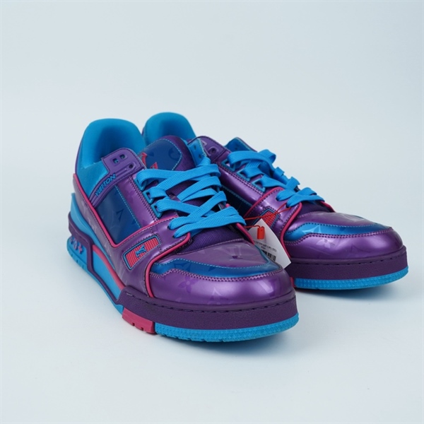 Giày LV tím sz9 (UK) (BQ) KG+