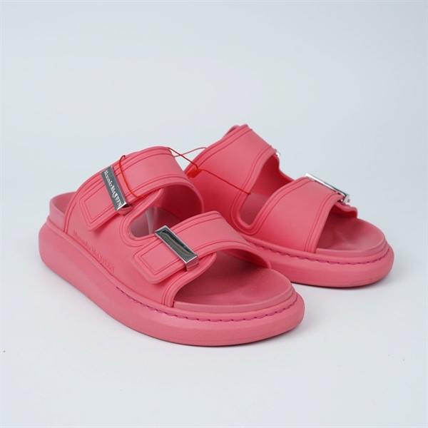 Dép Alexander Mcqueen hồng cao 4.5p sz36 (BQ) KG+
