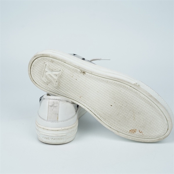 Giày LV xám hoa đen sz36.5 (BQ) KG+